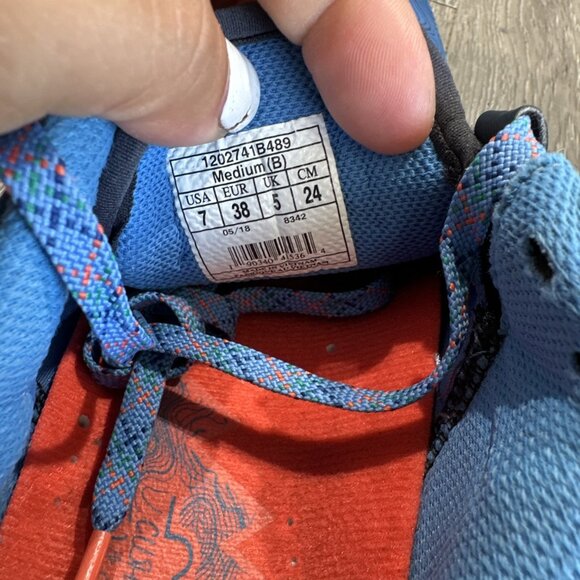 Brooks Cascadia 13 Pacific Crest Women Size 7 Running Trail Hiking Shoes Blue - Picture 11 of 11